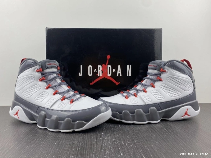 Rep LUCY Air 9 CT8019-162 Jordan Fire Red 0708